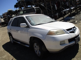 2005 ACURA MDX TOURING WHITE 3.5L AT 4WD A16430